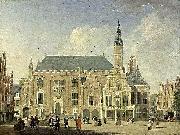 Jan ten Compe, view of the Town Hall